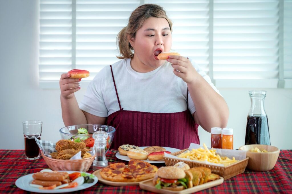 relación con la comida